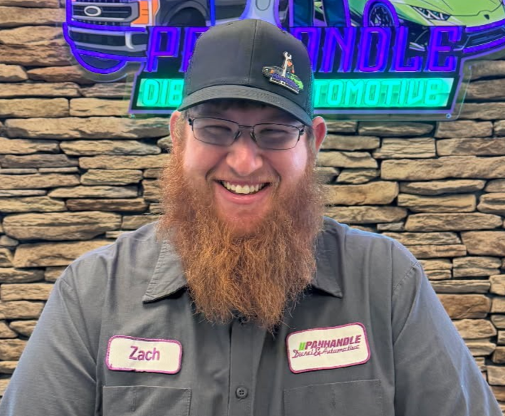 Zach Sanata, ASE-Certified Technician at Panhandle Diesel and Automotive Scottsbluff, NE